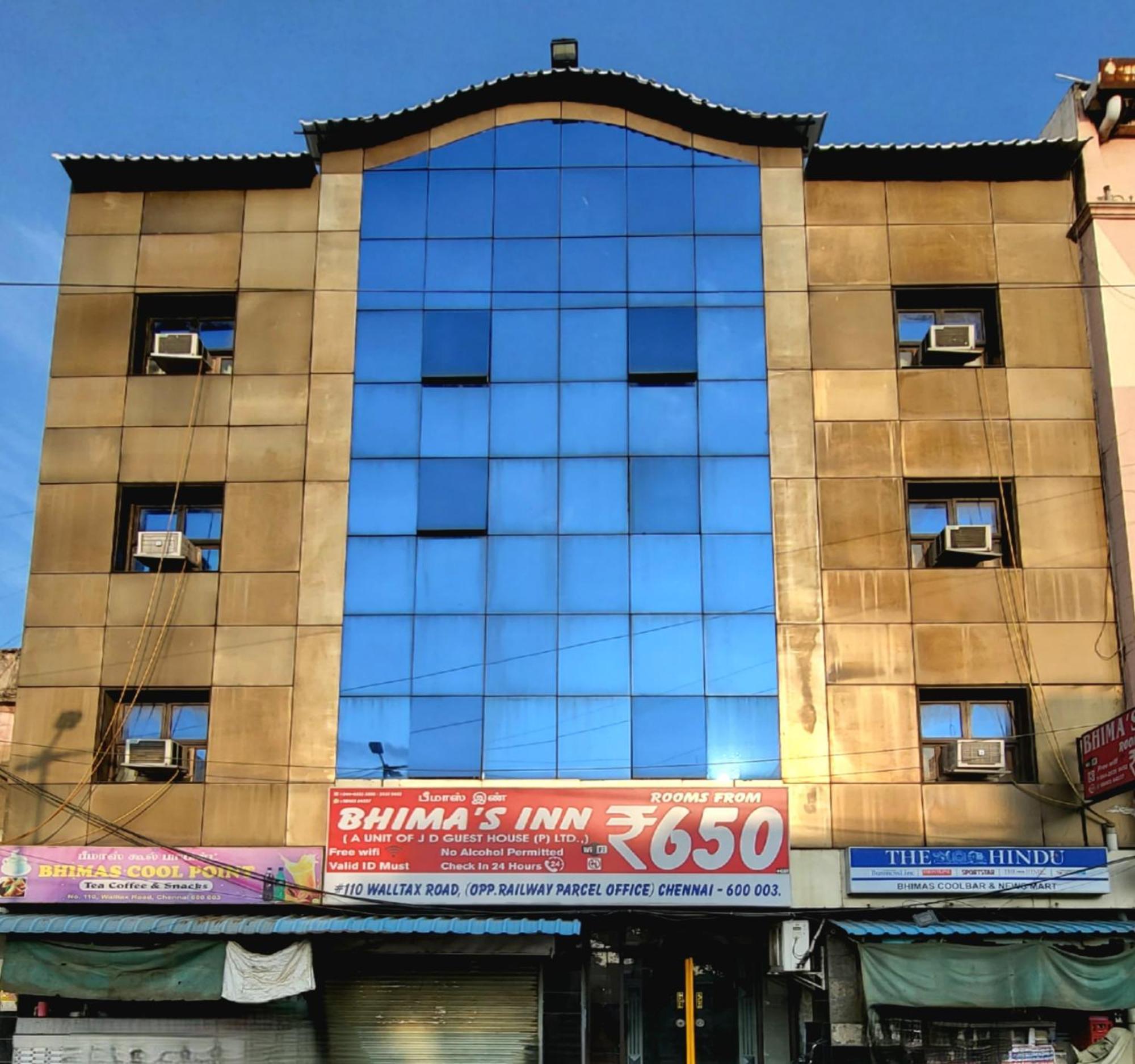 Bhimas Inn -Puratchi Thalaivar Dr M G Ramachandran Central Railway Station Chennai Exterior photo